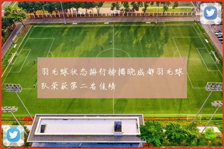 羽毛球状态排行榜揭晓成都羽毛球队荣获第二名佳绩