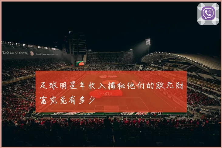 足球明星年收入揭秘他们的欧元财富究竟有多少