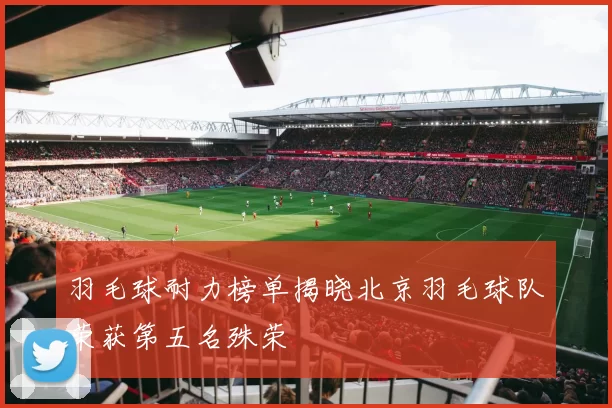 羽毛球耐力榜单揭晓北京羽毛球队荣获第五名殊荣