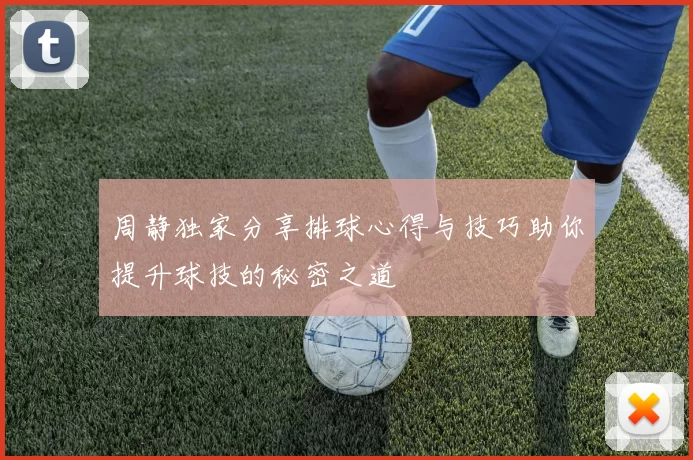 周静独家分享排球心得与技巧助你提升球技的秘密之道