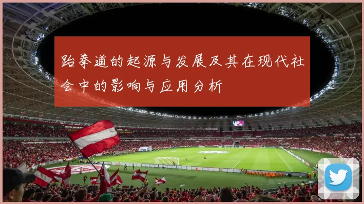 跆拳道的起源与发展及其在现代社会中的影响与应用分析
